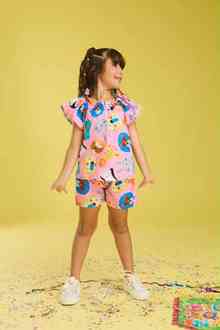 Conjunto Bichinhos Rosa